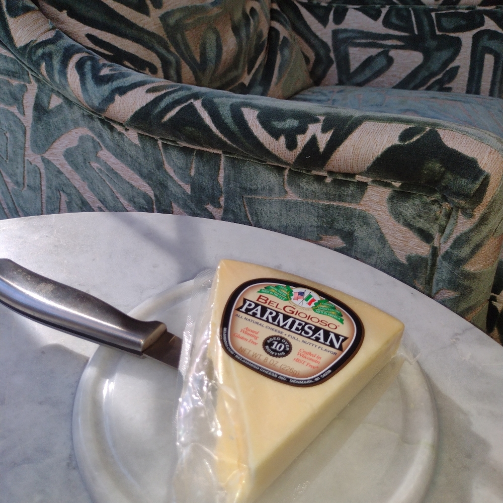 Marble Fruit and Cheese Serving Plate - Picture 9 of 9